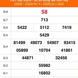 xổ số ngày 29/1/2026