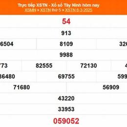 xổ số ngày 9 tây tháng 5