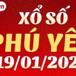 xổ số phú yên 19 tháng 1
