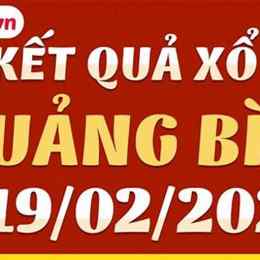 xổ số quảng bình 19 tháng 2