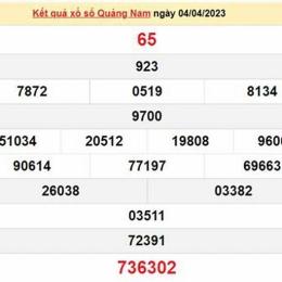 xổ số quảng nam tuần qua