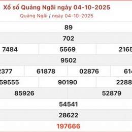 xổ số quãng ngãi 11 10