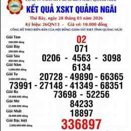 xổ số quảng ngãi 28 tháng 3