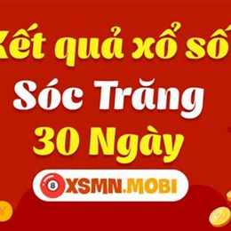xổ số sóc trăng 30 ngày gần nhất
