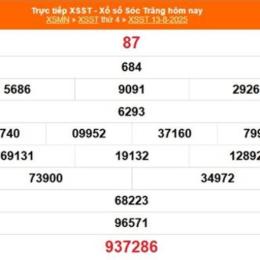 xổ số sóc trăng ngày 10 tháng 9