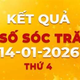 xổ số sóc trăng ngày 14 tháng 1