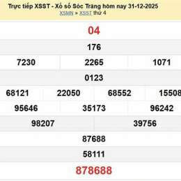 xổ số sóc trăng ngày 7 tháng 6