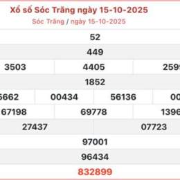 xổ số trực tiếp đài sóc trăng