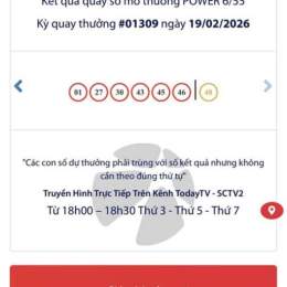 xổ số vietlott ngày 19 tháng 03