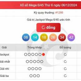 xổ số vietlott ngày 26 tháng 11 năm 2025