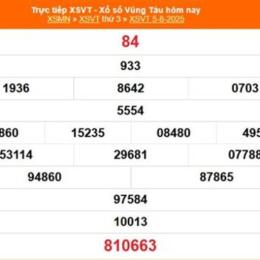 xổ số vũng tàu ngày 2 tháng 9